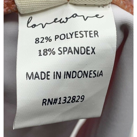 NWT LOVE WAVE Revolve Floral Cheeky Bikini Bottom - Picture 4 of 6